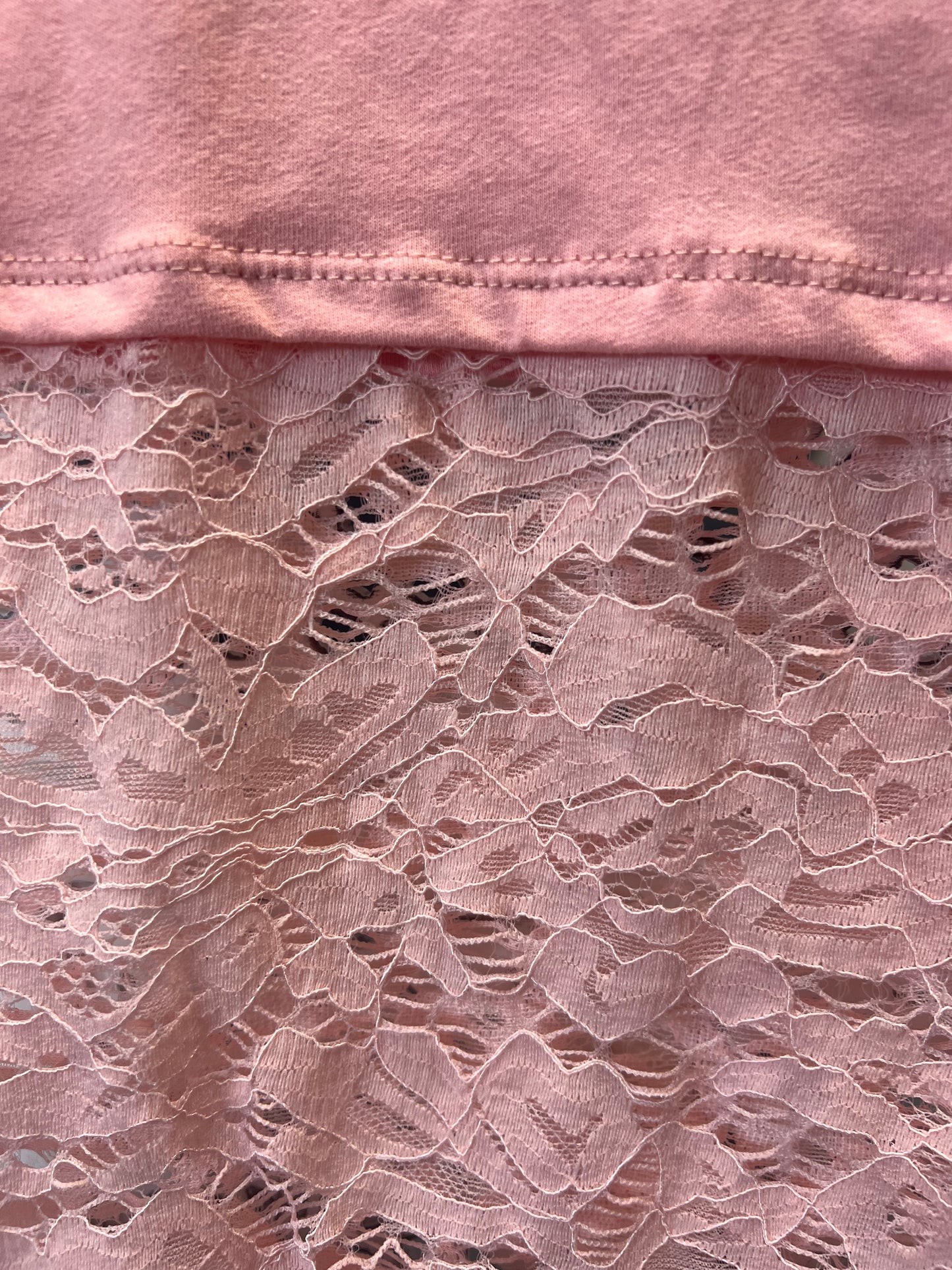 KIDS - Robe dentelle rose