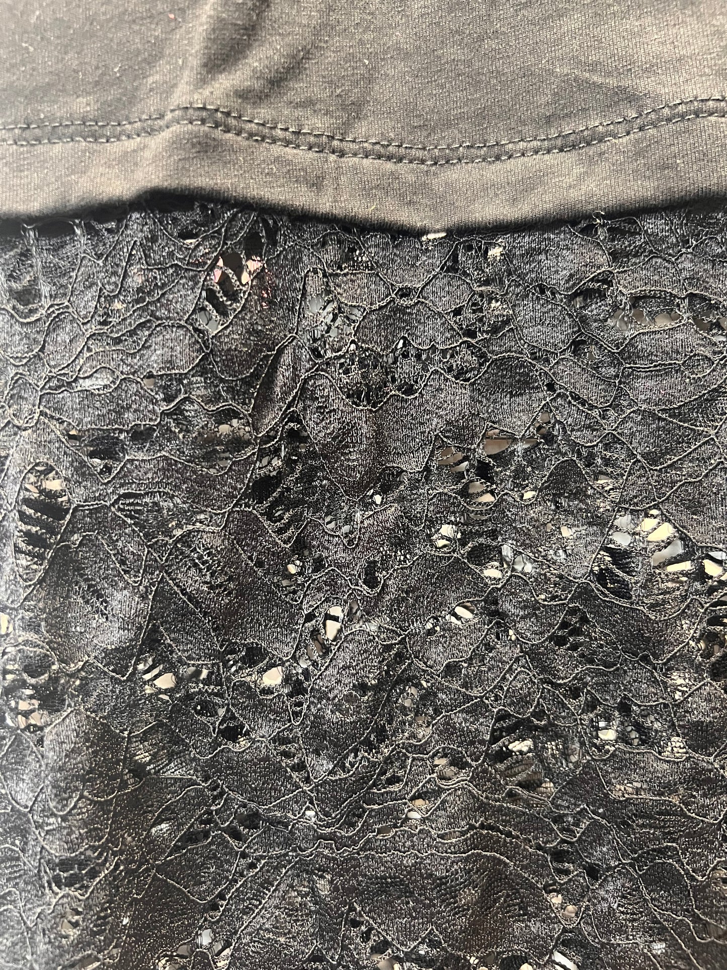 KIDS - Robe dentelle noir